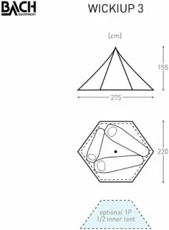 Bach WickiUp 3 Willow Bough Green -Outwell Verkaufs-Shop bach wickiup 3 willow bough green 3