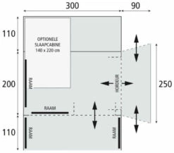 Bardani Silverstone Air (seitlicher Anschluss) -Outwell Verkaufs-Shop bardani silverstone air zij aansluiting 1