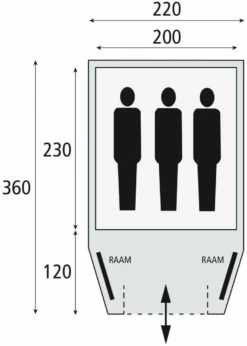 Bardani Stelvio 220 B'Cool -Outwell Verkaufs-Shop bardani stelvio 220 b cool 3