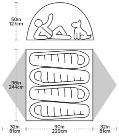 Big Agnes Blacktail 4 Green -Outwell Verkaufs-Shop big agnes blacktail 4 green 1