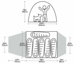 Big Agnes Bunk House 6 Rooibos-Shale -Outwell Verkaufs-Shop big agnes bunk house 6 rooibos shale 1