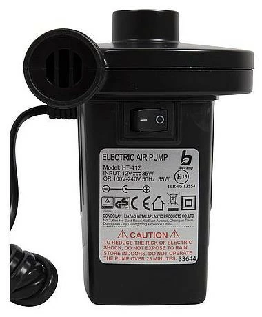 Bo-Camp Electrische Pumpe 12V/220V Black 5 Bo-Camp Electrische Pumpe 12V/220V Black – Bild 3