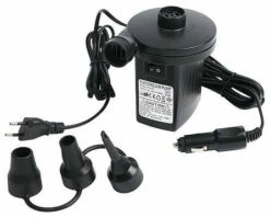 Bo-Camp Electrische Pumpe 12V/220V Black