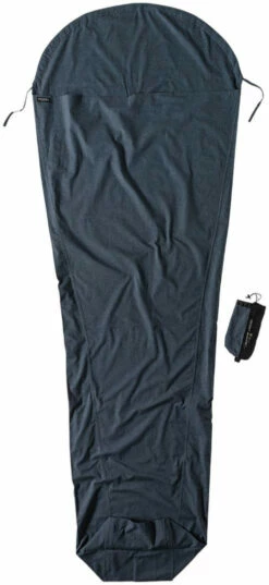 Cocoon Mummy Liner Organic Cotton -Outwell Verkaufs-Shop cocoon mummy liner organic cotton heather grey 2 1