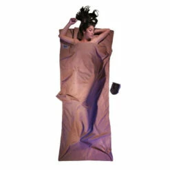 Cocoon Travelsheet 100% Egyptisch Baumwolle Khaki