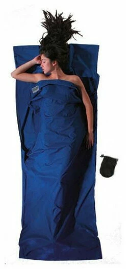 Cocoon Travelsheet 100% Baumwolle Ultramarine Blue