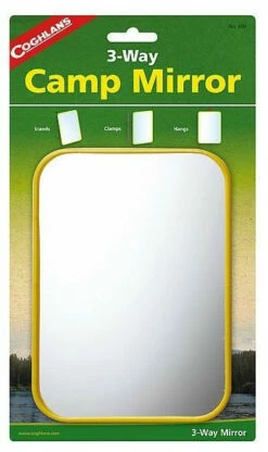 Coghlans Mirror For Camping Yellow