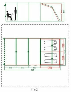 Coleman Castle Pines 4 L 13 Coleman Castle Pines 4 L -Outwell Verkaufs-Shop coleman castle pines 4 l 5
