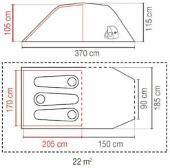 Coleman Cortes 3 Blue 17 Coleman Cortes 3 Blue -Outwell Verkaufs-Shop coleman cortes 3 blue 6