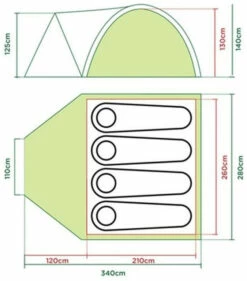 Coleman Darwin 4+ 2022 -Outwell Verkaufs-Shop coleman darwin 4 1