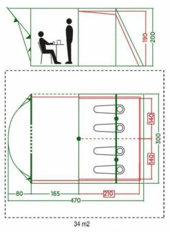 Coleman Meadowood 4 -Outwell Verkaufs-Shop coleman meadowood 4 1