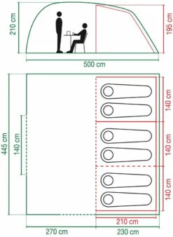 Coleman Vespucci 6 -Outwell Verkaufs-Shop coleman vespucci 6 2