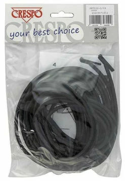 Crespo Elastisch Liegestühle 2x Kurz 2x Lang Black