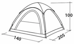Easy Camp Comet 200 Green -Outwell Verkaufs-Shop easy camp comet 200 green 1