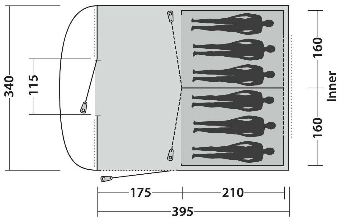 Easy Camp Edendale 600 Blue 6 Easy Camp Edendale 600 Blue – Bild 4