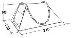 Easy Camp Fireball 200 Green -Outwell Verkaufs-Shop easy camp fireball 200 green 1