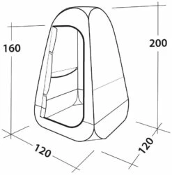 Easy Camp Little Loo Granite Grey -Outwell Verkaufs-Shop easy camp little loo granite grey 1