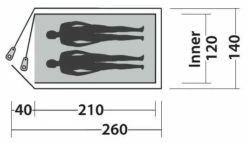 Easy Camp Meteor 200 Green -Outwell Verkaufs-Shop easy camp meteor 200 green 2