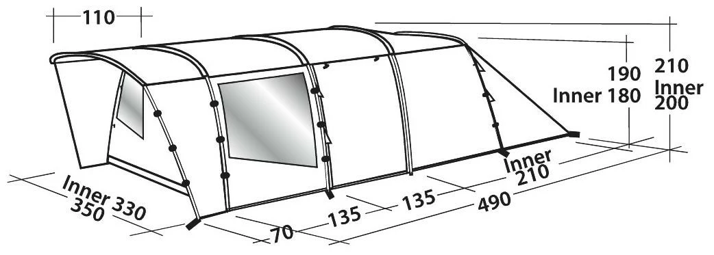 Easy Camp Palmdale 600 2022 Blue 5 Easy Camp Palmdale 600 2022 Blue – Bild 3