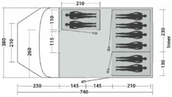 Easy Camp Palmdale 800 Lux Blue -Outwell Verkaufs-Shop easy camp palmdale 800 lux blue 2