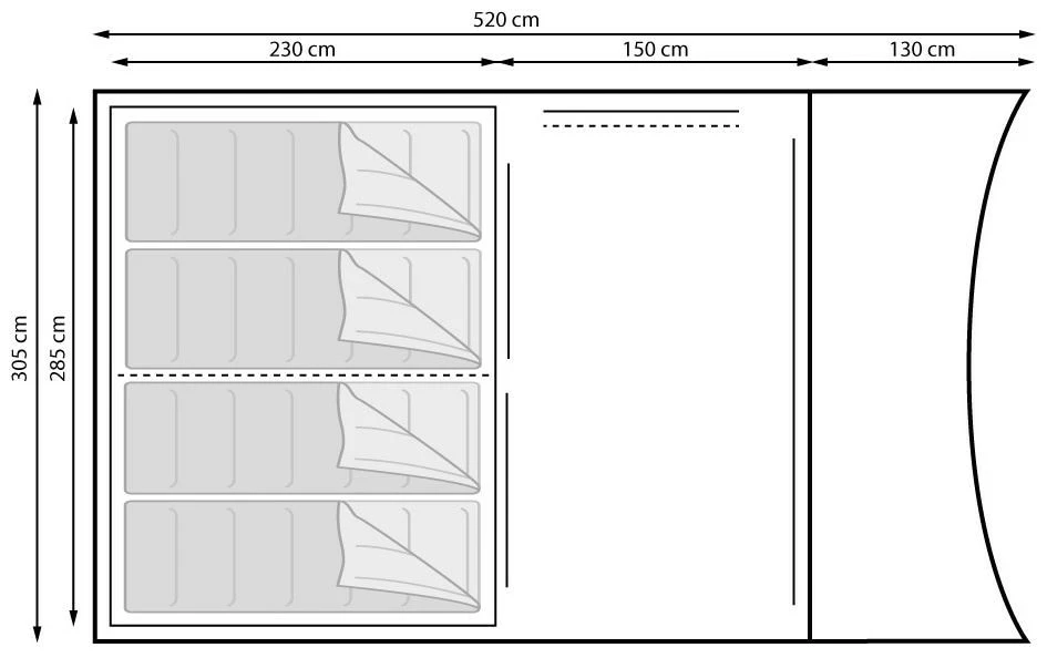 Eurotrail Kentucky BTC Alu Beige-Black 5 Eurotrail Kentucky BTC Alu Beige-Black – Bild 3