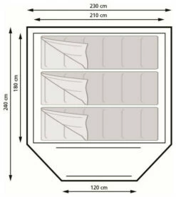 Eurotrail Spring 3 Pop-Up Blue-Black -Outwell Verkaufs-Shop eurotrail spring 3 pop up blue black 1