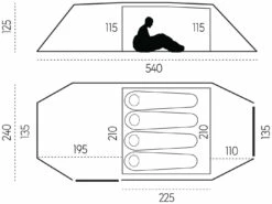 Fjallraven Abisko Endurance 4 -Outwell Verkaufs-Shop fjallraven abisko endurance 4 sand sand 1