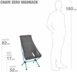 Helinox Chair Zero High Back -Outwell Verkaufs-Shop helinox chair zero high back black 4 1