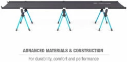 Helinox High Cot One Long -Outwell Verkaufs-Shop helinox high cot one long black cyan blue 3 1