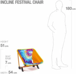 Helinox Incline Festival Chair -Outwell Verkaufs-Shop helinox incline festival chair tie dye tie dye 5