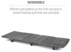 Helinox Reversible Cot Warmer Quilted Black/Iron -Outwell Verkaufs-Shop helinox reversible cot warmer quilted black iron 4