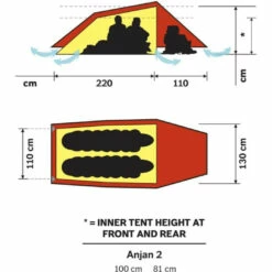 Hilleberg Anjan 2 -Outwell Verkaufs-Shop hilleberg anjan 2 sand sand 1