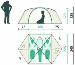 Jack Wolfskin Eclipse III Ginkgo Green -Outwell Verkaufs-Shop jack wolfskin eclipse iii ginkgo green 1