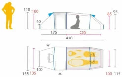 Jack Wolfskin Lighthouse II RT Steel Blue -Outwell Verkaufs-Shop jack wolfskin lighthouse ii rt steel blue 1 1