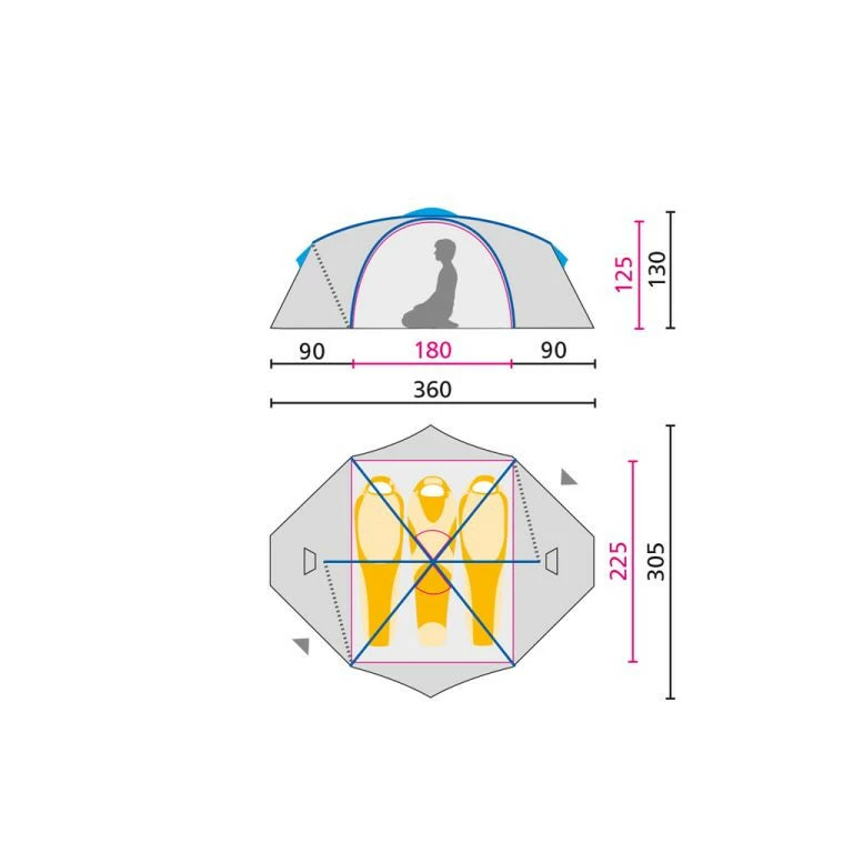 Jack Wolfskin Yellowstone III Vent Mountain Green 5 Jack Wolfskin Yellowstone III Vent Mountain Green – Bild 3
