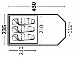 Kampa Mersea 3 -Outwell Verkaufs-Shop kampa mersea 3 1