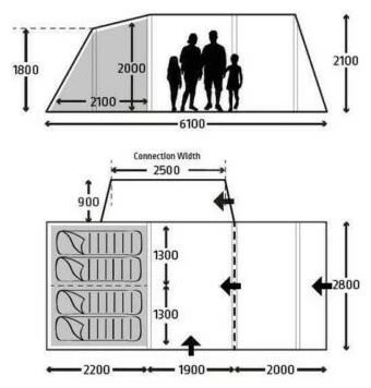Kampa Touring AIR RH Drive-Away Awning 2022 5 Kampa Touring AIR RH Drive-Away Awning 2022 – Bild 3