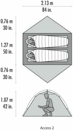 MSR Access 2 Orange -Outwell Verkaufs-Shop msr access 2 orange 2