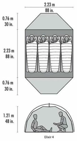 MSR Elixir 4 Green -Outwell Verkaufs-Shop msr elixir 4 green 1
