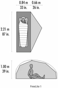 MSR FreeLite 1 V3 Green -Outwell Verkaufs-Shop msr freelite 1 green 2