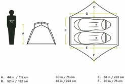 Nemo Aurora 2P & Footprint Nova -Outwell Verkaufs-Shop nemo aurora 2p footprint nova green 10