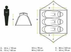 Nemo Aurora 3P & Footprint Nova -Outwell Verkaufs-Shop nemo aurora 3p footprint nova green 7