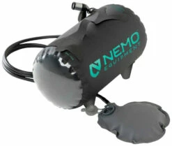 Nemo Helio Pressure Shower Black-Dark Verglas