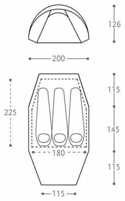 Nigor Moa 3 Willow Bough - Burnt Orange -Outwell Verkaufs-Shop nigor moa 3 willow bough burnt orange 1 1
