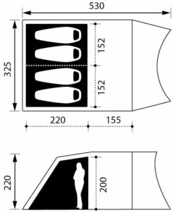 Nomad Dogon 4 Compact LW Twill 9 Nomad Dogon 4 Compact LW Twill -Outwell Verkaufs-Shop nomad dogon 4 compact lw twill 1