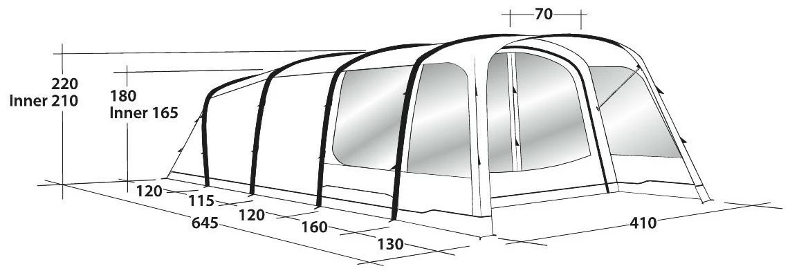 Outwell Avondale 6PA Package Deal 2022 Green 8 Outwell Avondale 6PA Package Deal 2022 Green – Bild 6