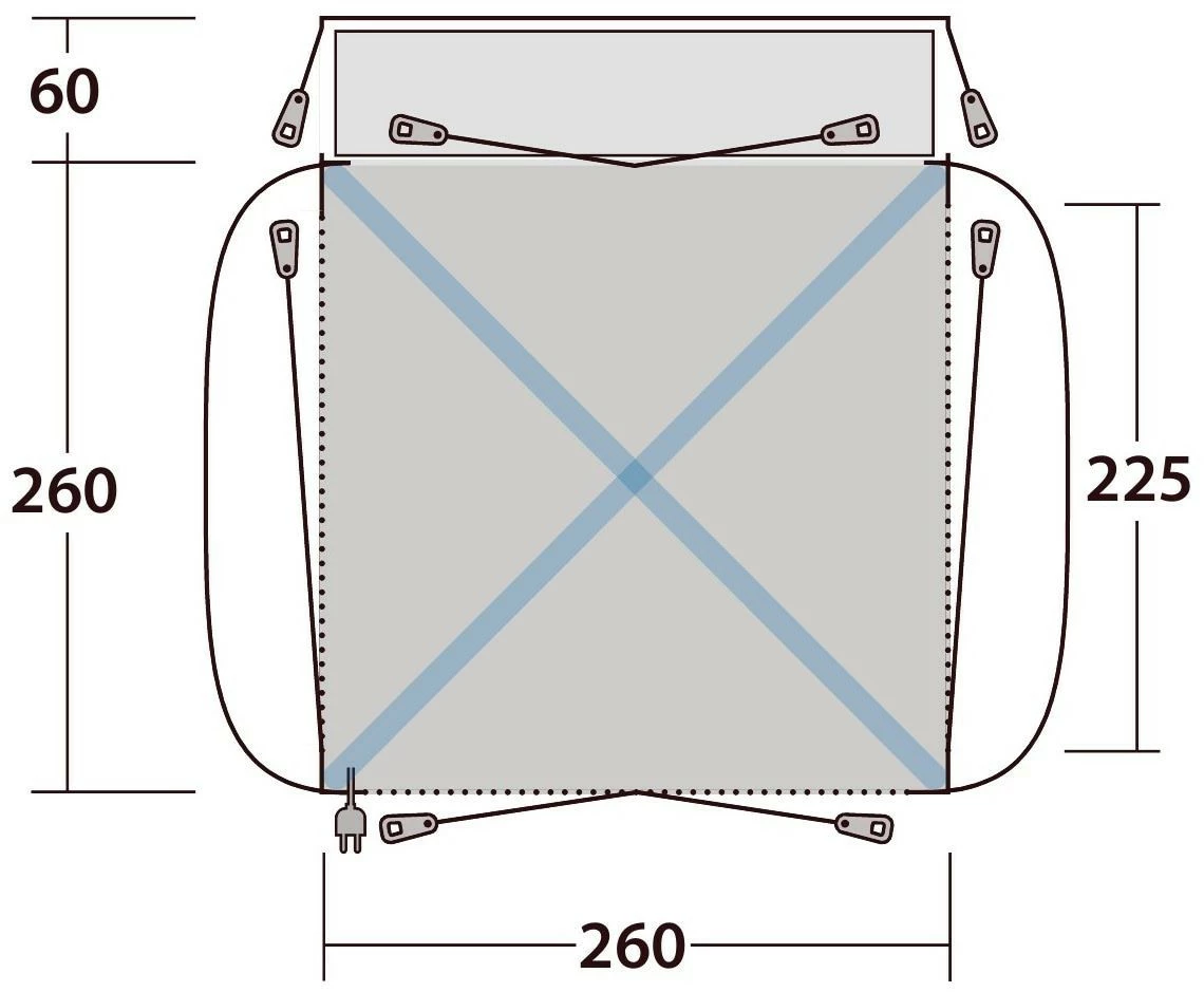 Outwell Bremburg Air Package Deal Black-Grey 5 Outwell Bremburg Air Package Deal Black-Grey – Bild 3