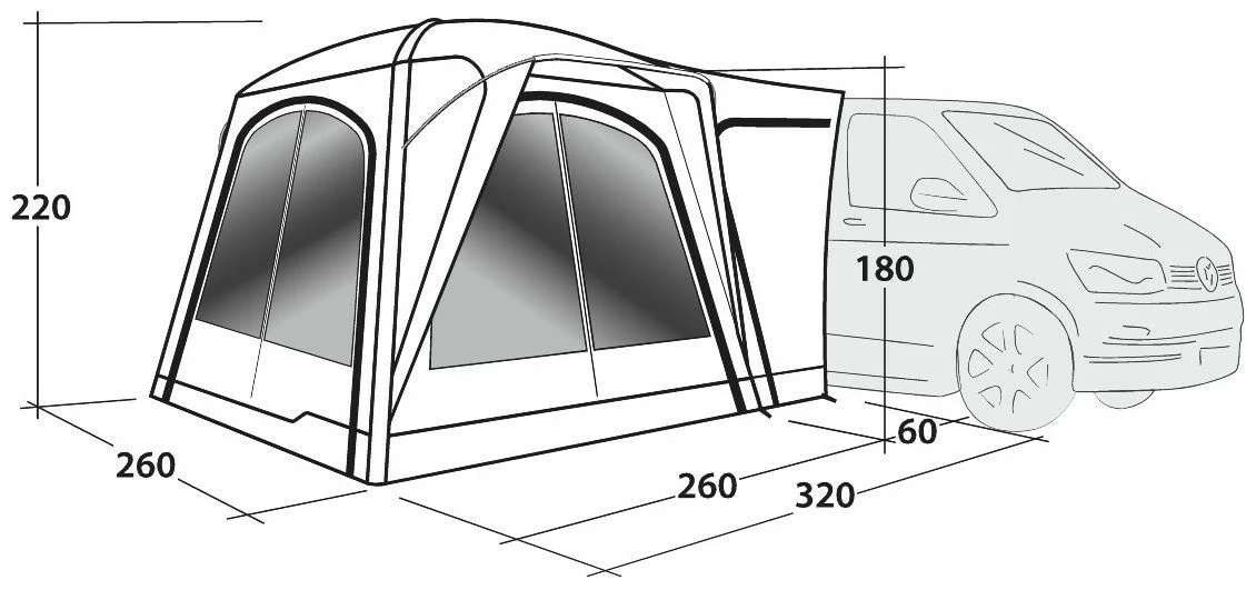 Outwell Bremburg Air Package Deal Black-Grey 8 Outwell Bremburg Air Package Deal Black-Grey – Bild 6