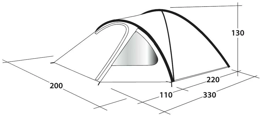 Outwell Cloud 3 Blue 7 Outwell Cloud 3 Blue – Bild 5