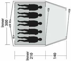 Outwell Cloud 5 Blue 18 Outwell Cloud 5 Blue -Outwell Verkaufs-Shop outwell cloud 5 blue 1 1